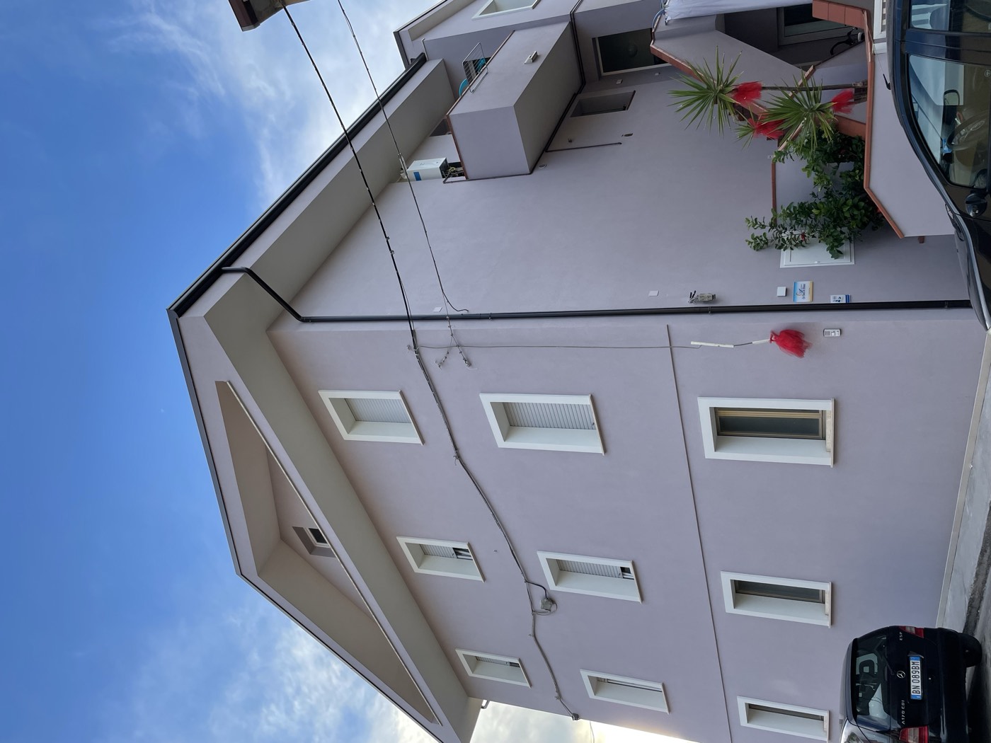 Esterno di La Casa di Diana